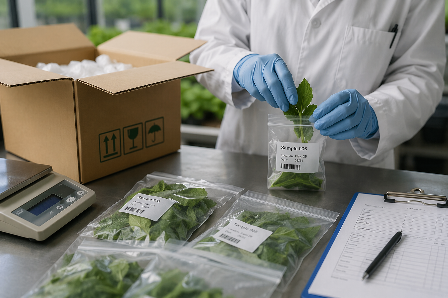 Ambalare probă pentru laborator EDTA Plant