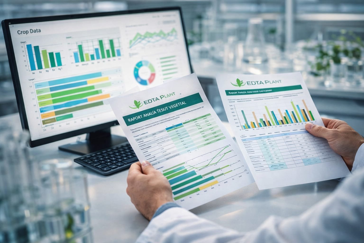 Interpretare rezultate analiză EDTA Plant