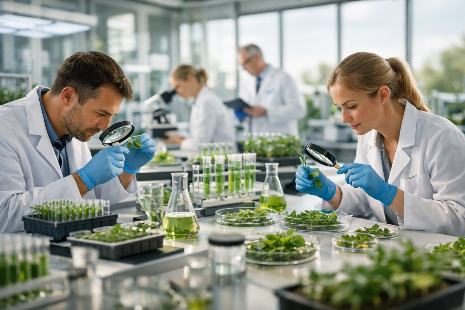 Laborator modern EDTA Plant pentru analiza plantelor și apei